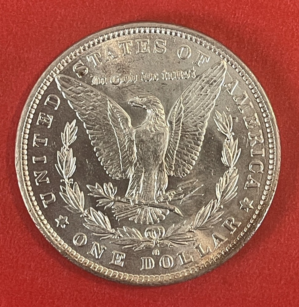 1881 O Morgan Silver Dollar, Choice Uncirculated.