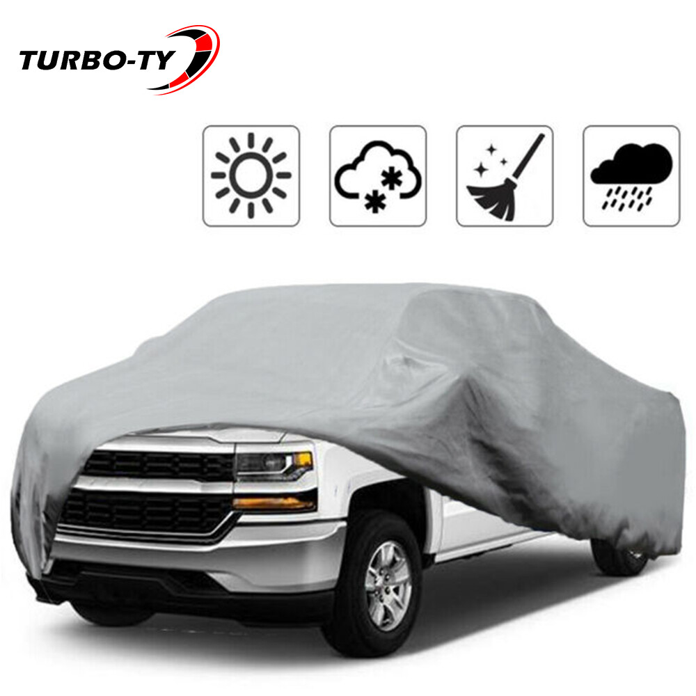 For Pickup Truck Cover Outdoor Breathable Waterproof Sun UV Rain Dust Protection