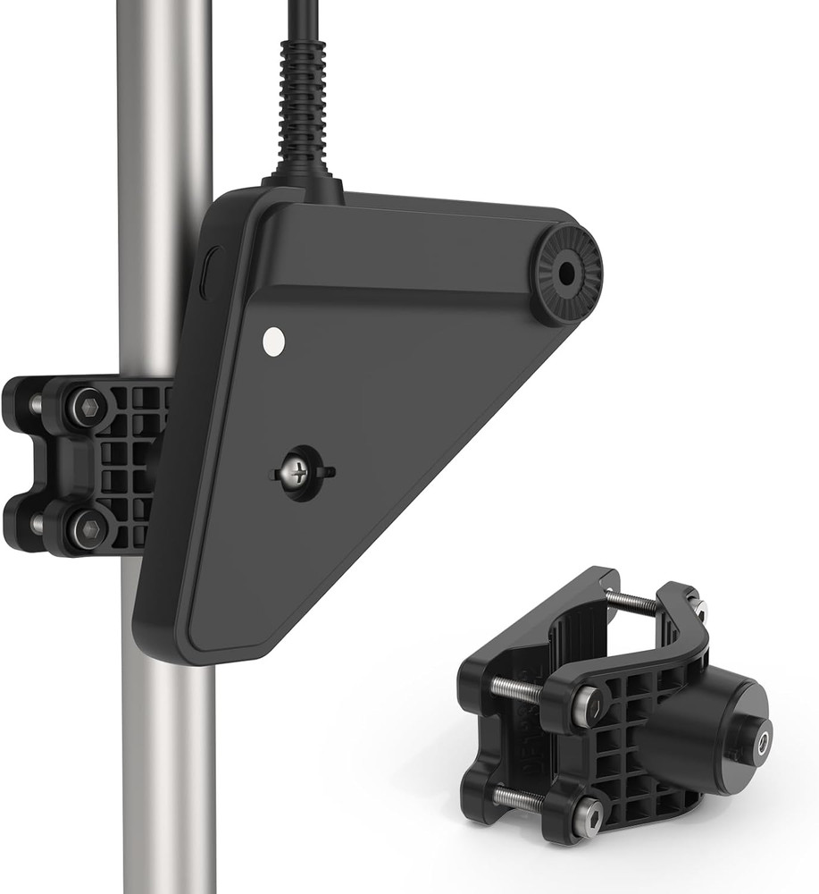 Transducer Mount Pole Mount Compatible with Lowrance Eagle Eye 9 Adjustable