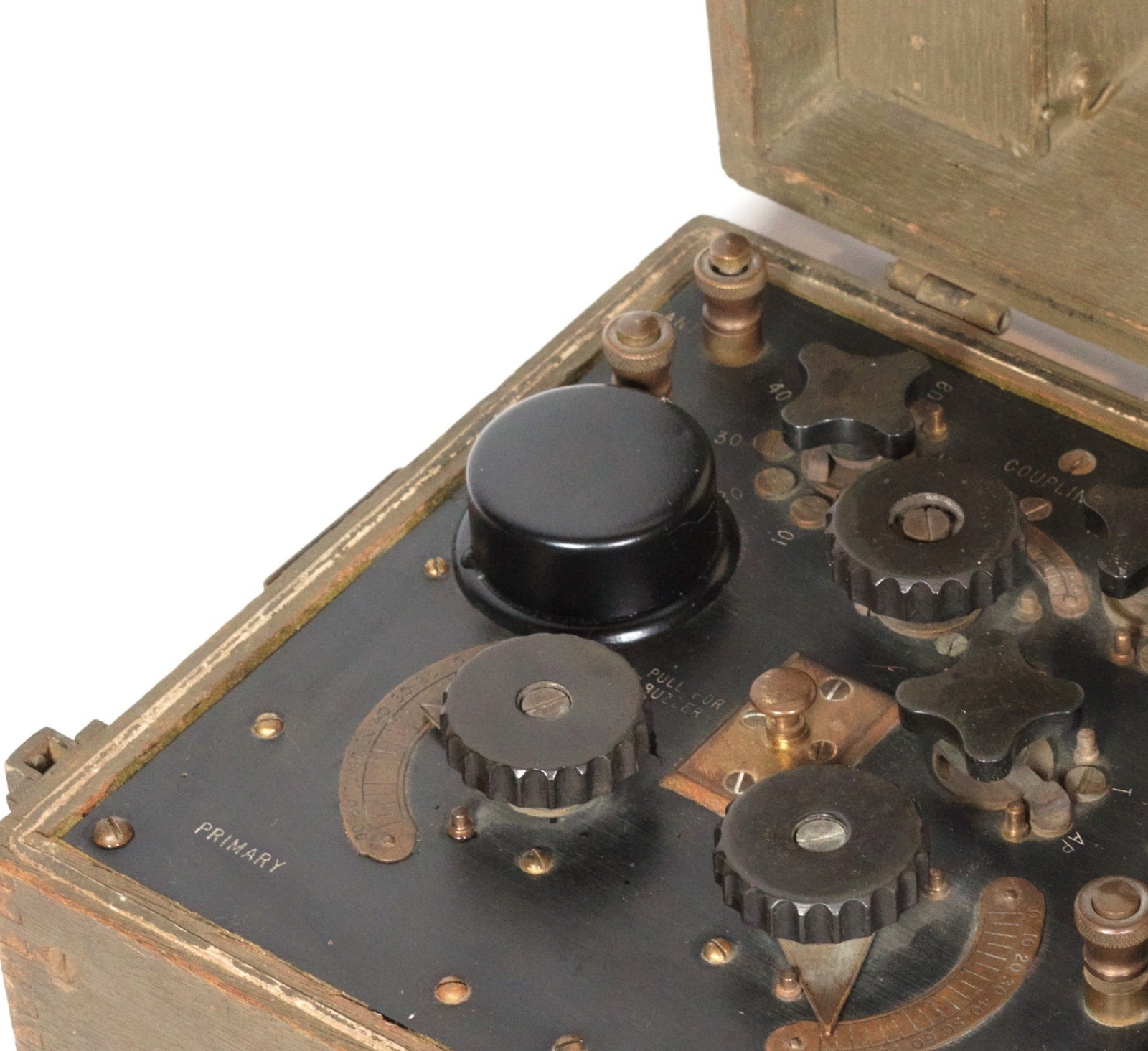 1918 BC-14A Signal Corps Radio * Historic WWI Trench Set w/Headphones * Works