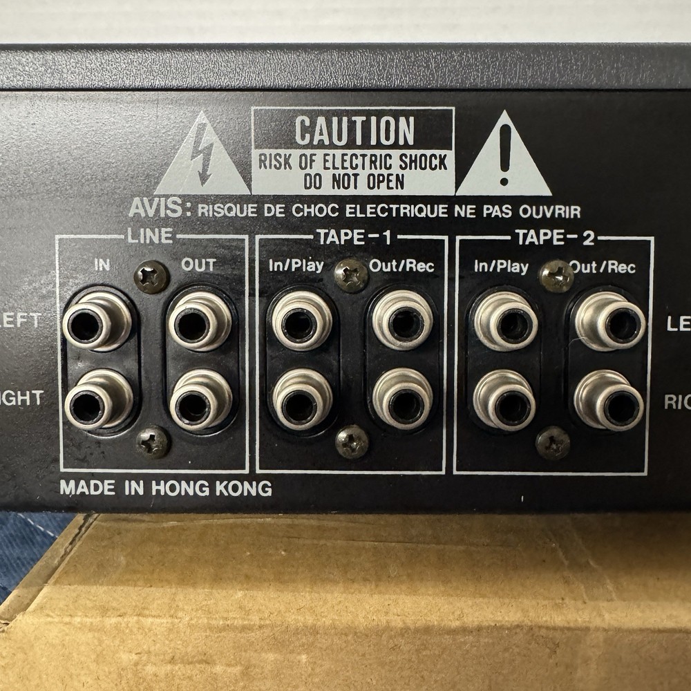 BSR EQ-3000 10-BAND STEREO FREQUENCY EQUALIZER / SPECTRUM ANALYZER - SERVICED