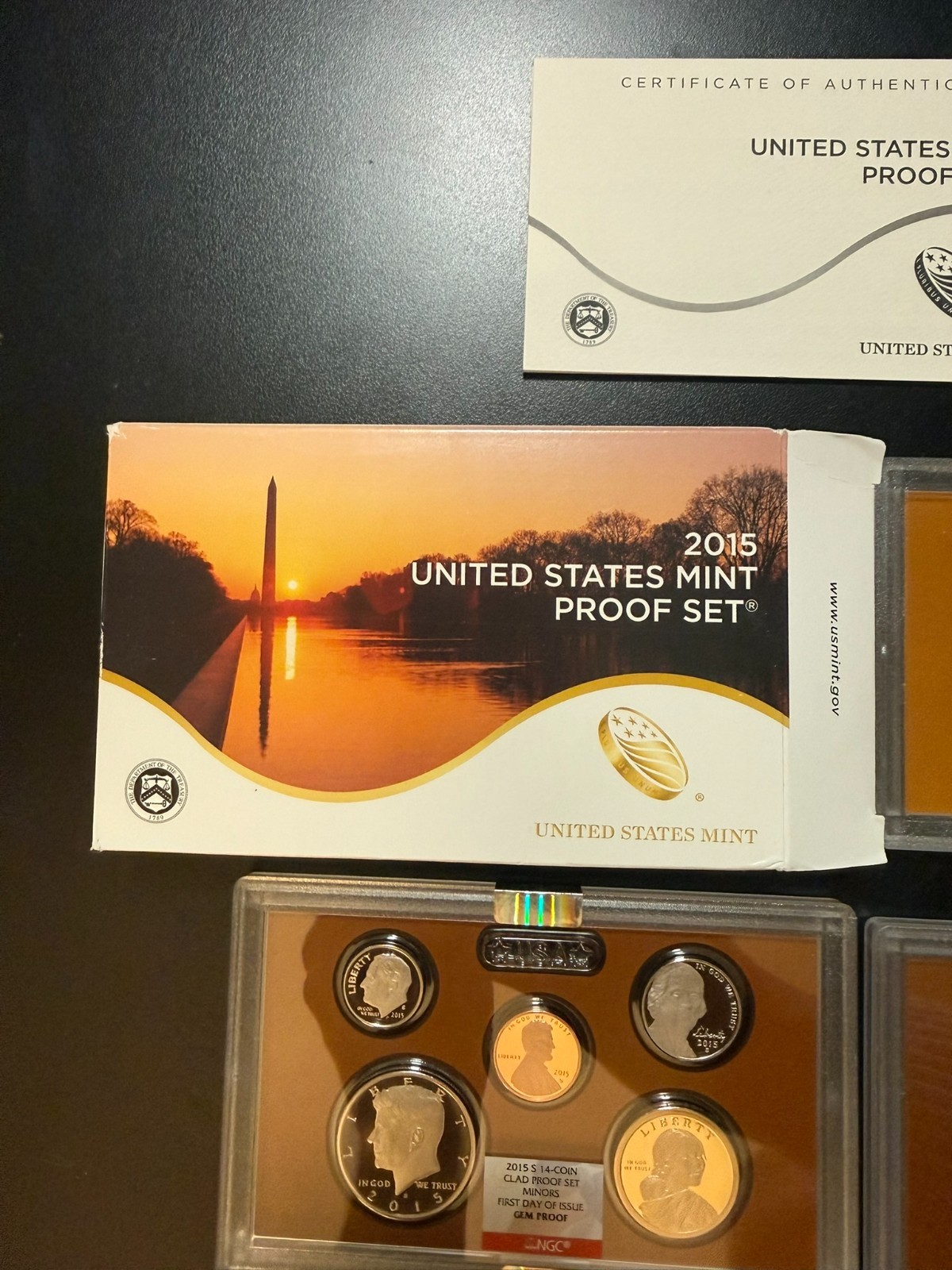 2015-S US Mint Proof Set | NGC Certified GEM PROOF 14-Coin Set