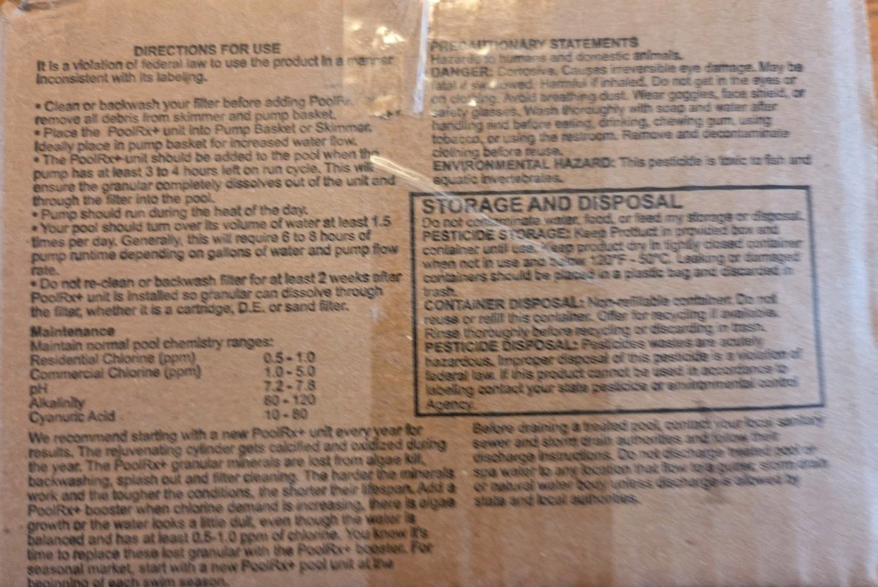 3 Pack PoolR-X 20k-30k Black Unit