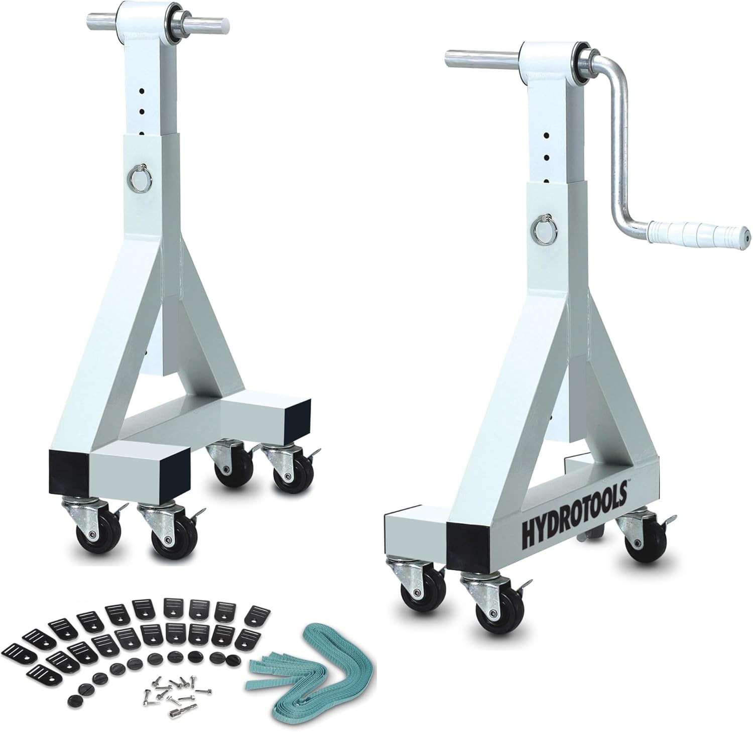 Commercial Quality Inground Pool Solar Reel with Adjustable Height End Pack