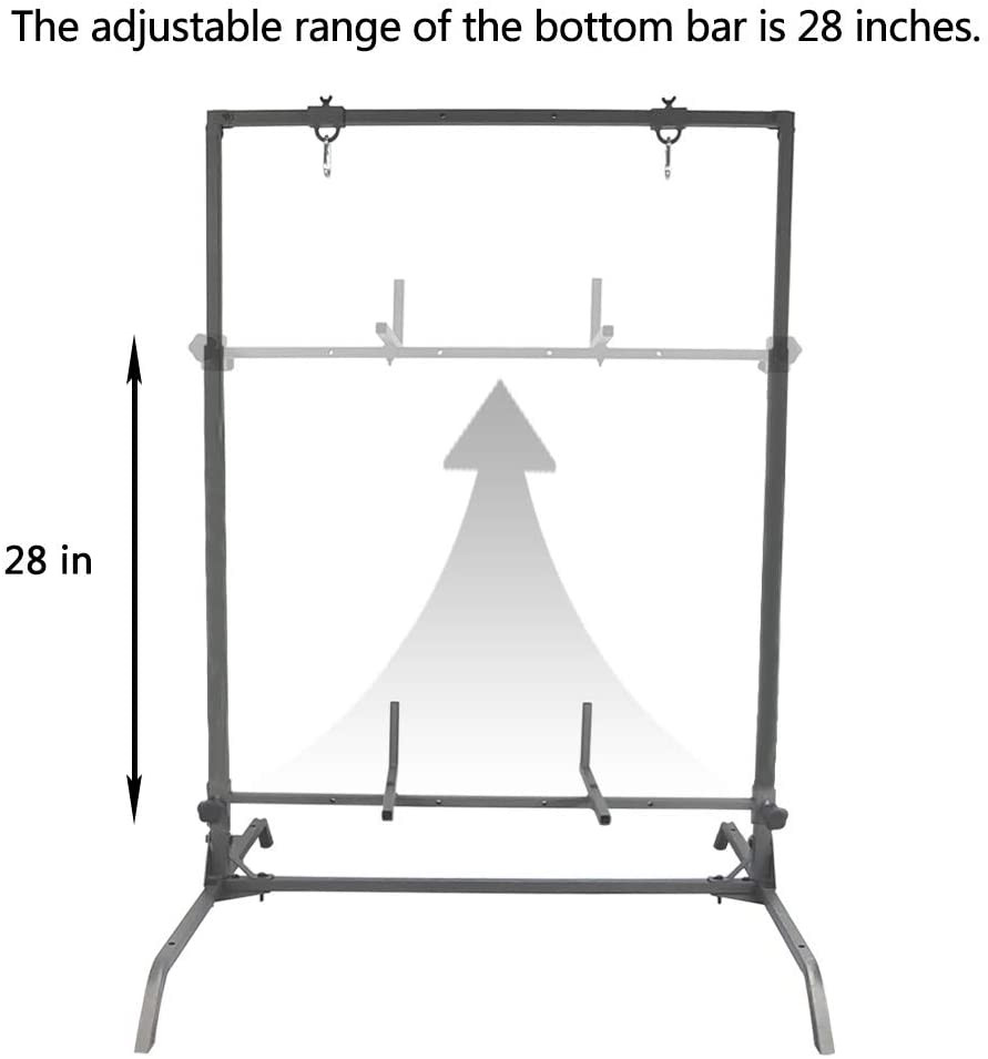 Archery Target Stand Adjustable Bag Target Stand Block Cube