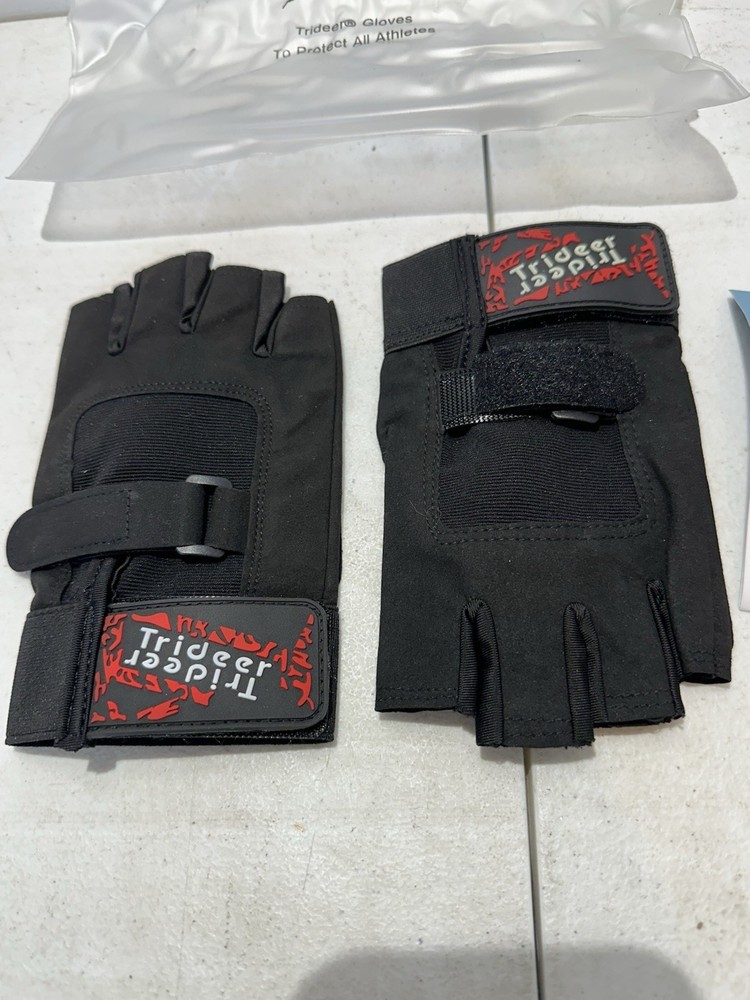 Trideer Weight Lifting Gloves Size Large NEW