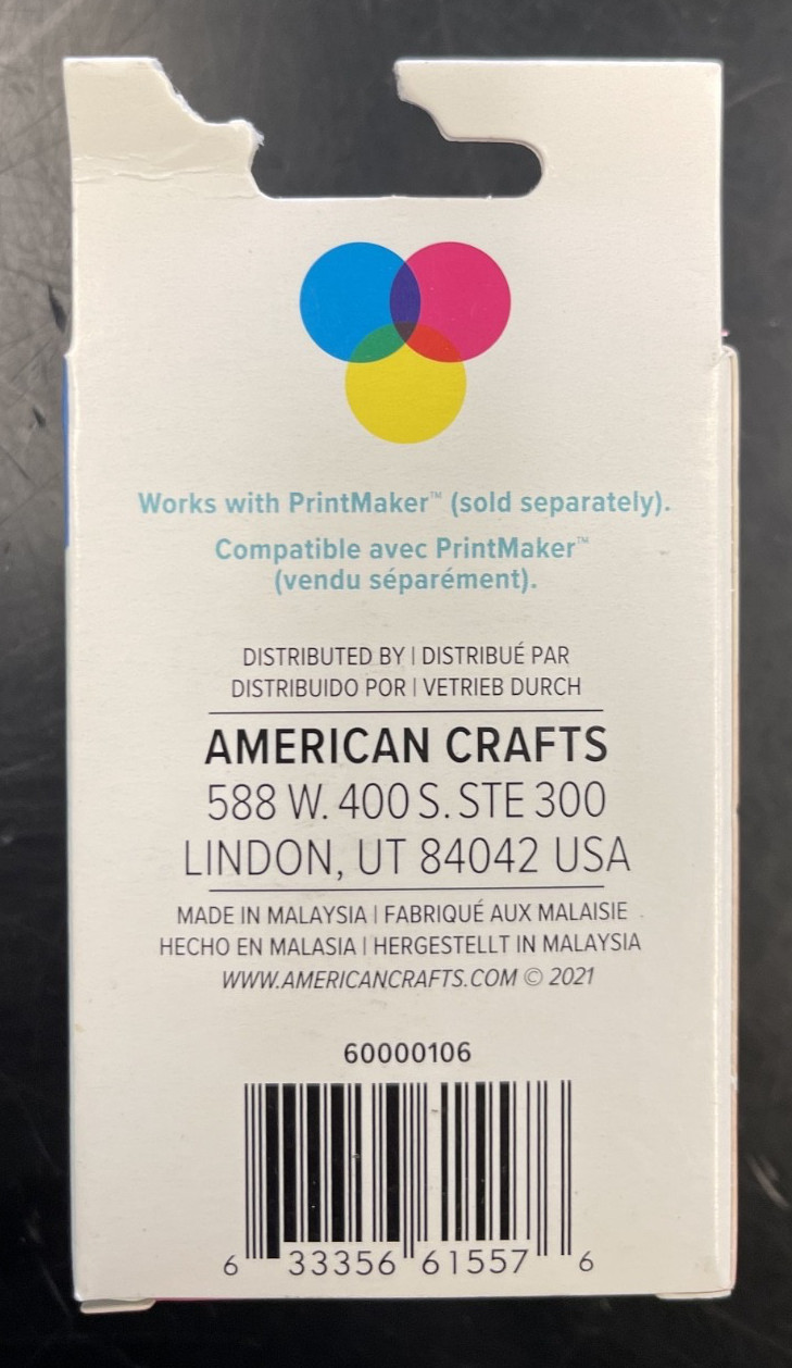We R Memory Keepers Printmaker Print Ink Cartridge (60000106) - NEW