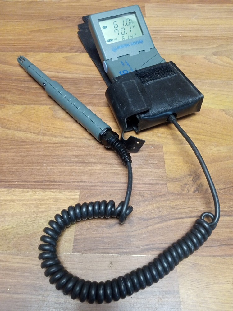 General Eastern Tools Model 900 Thermo-Hygrometer & Pin/Pinless Moisture Meter