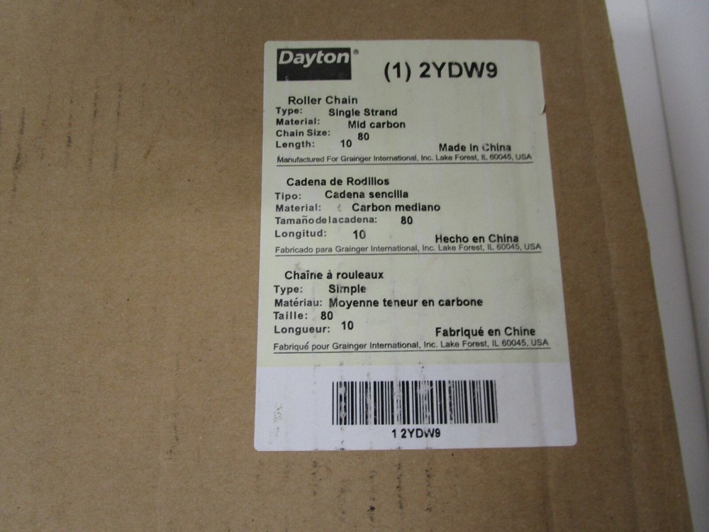 Dayton roller chain 2YDW9 (10ft)