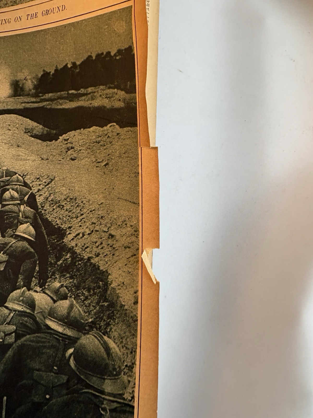 1919 Great War in Gravure WWI Photogravure Book NYTimes Portfolio – Loose Bind