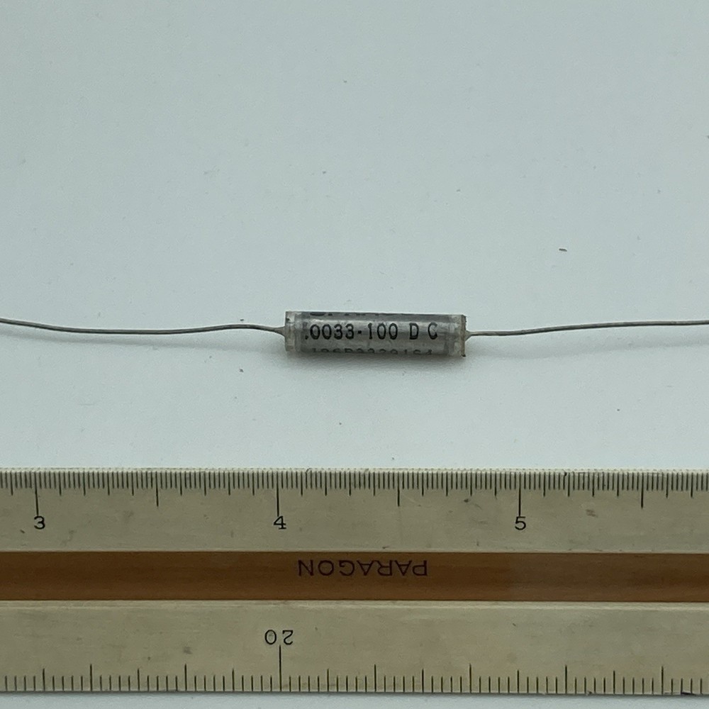 Capacitor .0033mfd 100vdc Gudeman  VitQ Equivalent(5 pieces)