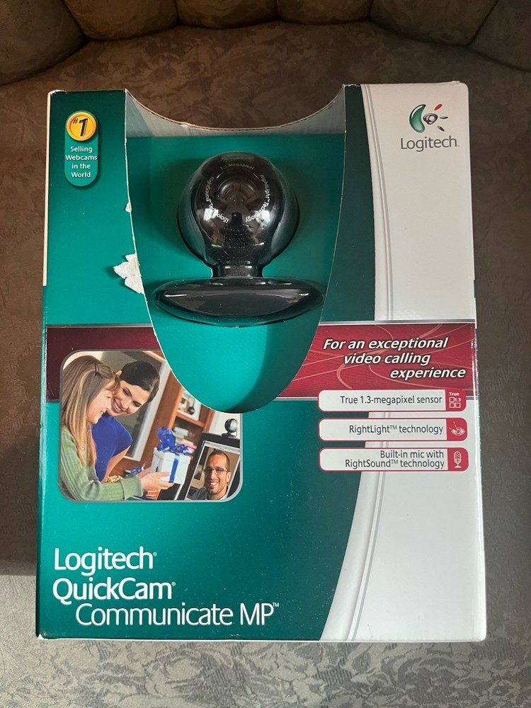 Logitech QuickCam Communicate MP S 5500 Web Cam Camera New Open Box