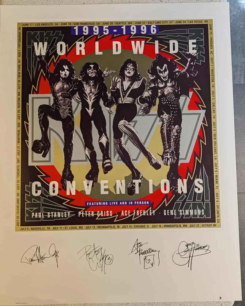 KISS Haven Special 1995 Convention Poster