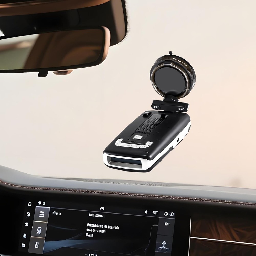 Radar Detector Mount Super Strong Suction Cup Car Windshield Bracket 360