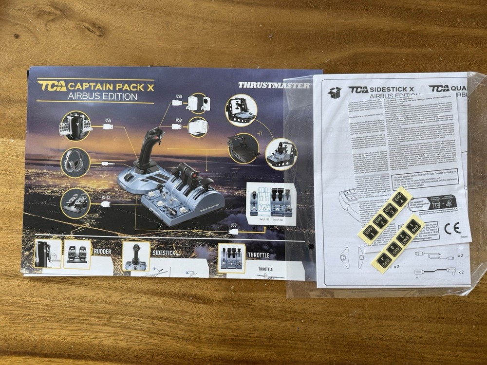 Thrustmaster TCA Captain Pack X Airbus Edition Joystick & Throttle Quadrant