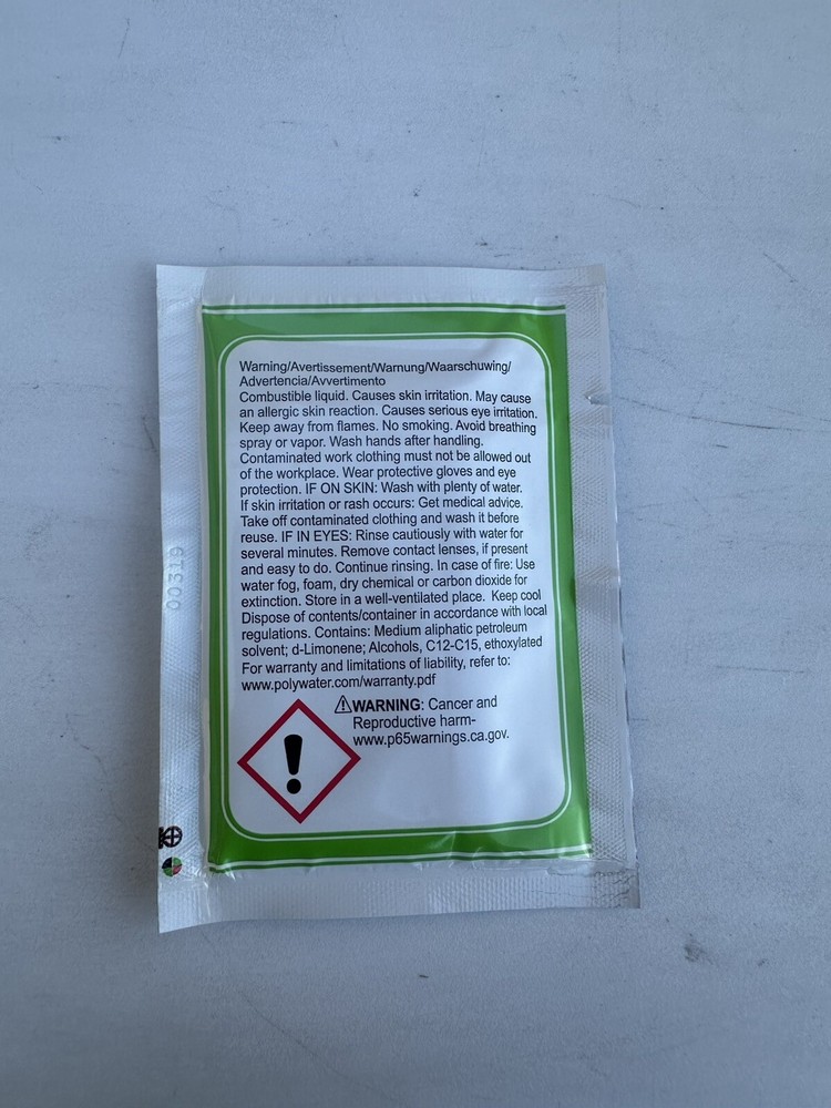Polywater HydraSol Cable Gel Remover HS-1 - 20x Packets