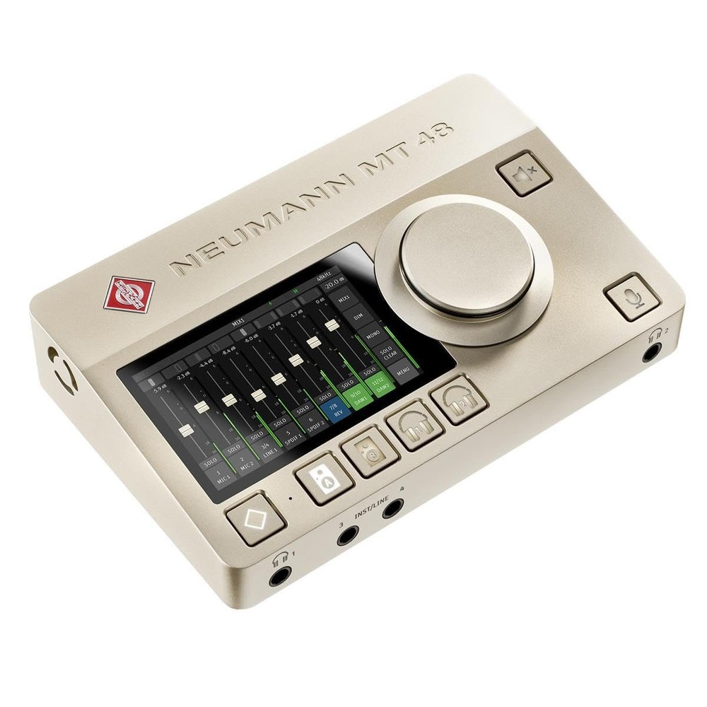 Neumann MT 48 US - Premium USB-C Audio Interface with Touchscreen Control,...