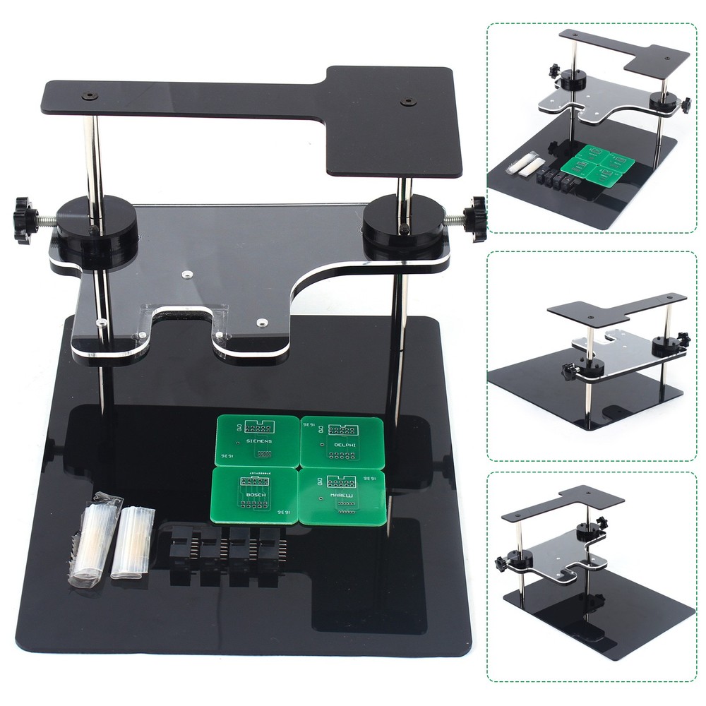 BDM Frame with Adapters Set Fit For Fgtech And Bdm100 Programmer Tool NEW