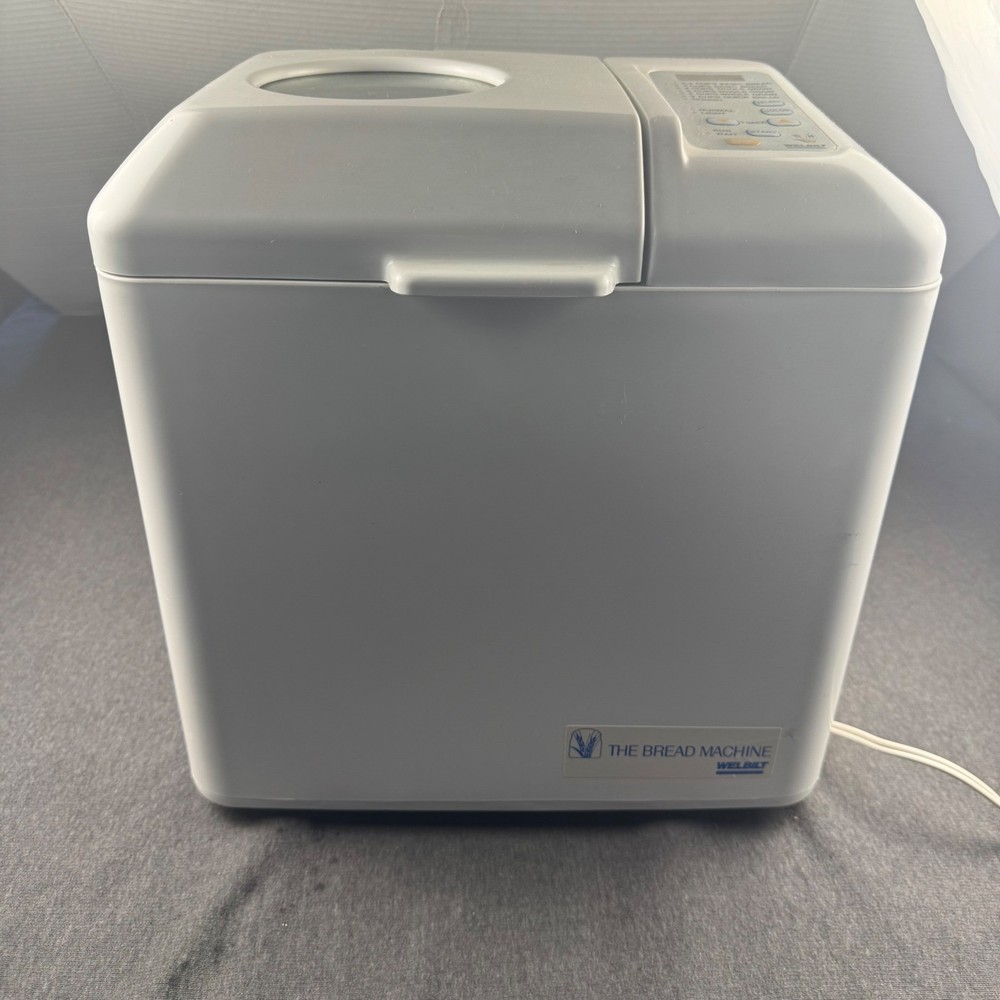 Welbilt The Bread Machine ABM4100T-2 White Automatic Bread Maker 500W 2-4 Cup
