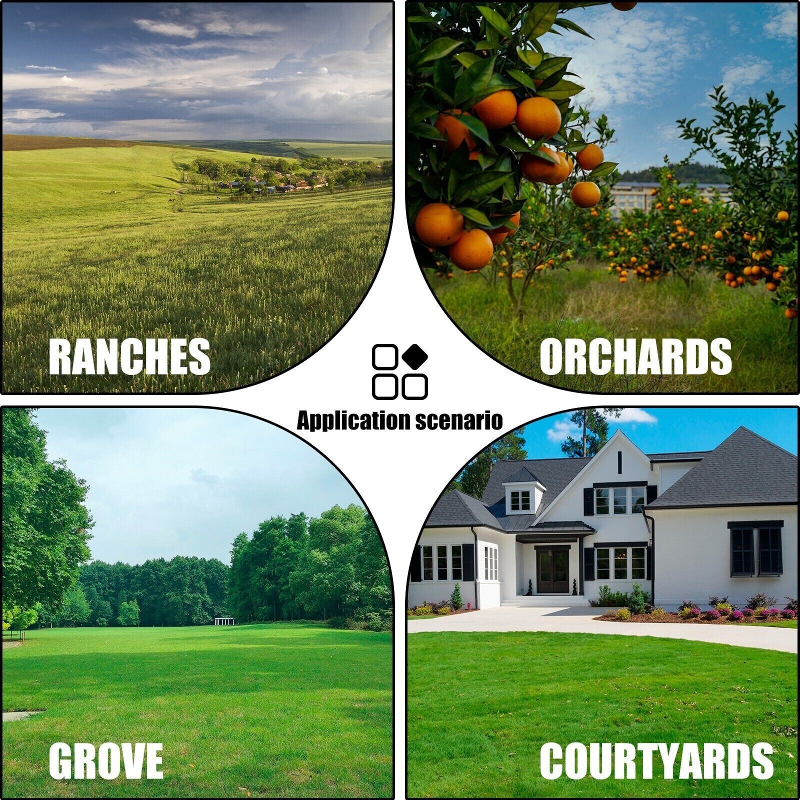 Cordless Petrol Remote Control Lawn Mower All Terrain Adjustable Mowing Height