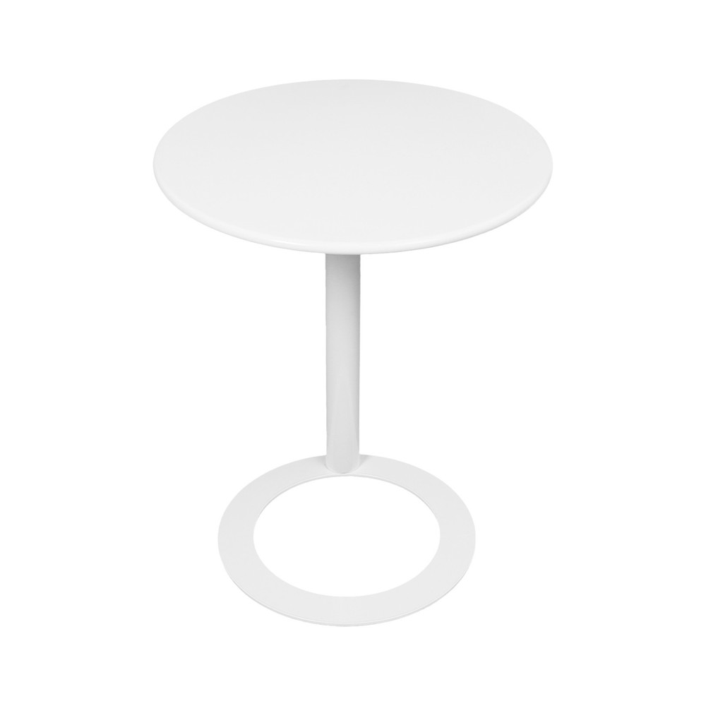 Modern Iron Side Table, Round Side Table,Freestanding Modern Coffee Table