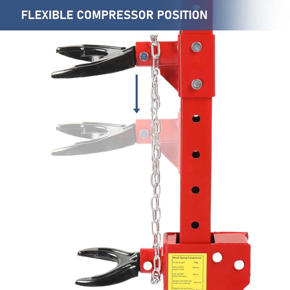 3 Ton Coil Spring Compressor Auto Strut Hydraulic Compressor Removing Tool