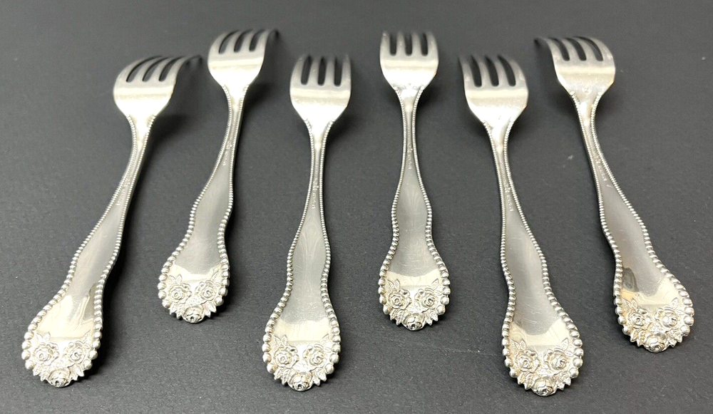 One Gorham Sterling Silver 7" Fork 37.5 Gr. Lancaster W/Mono ML