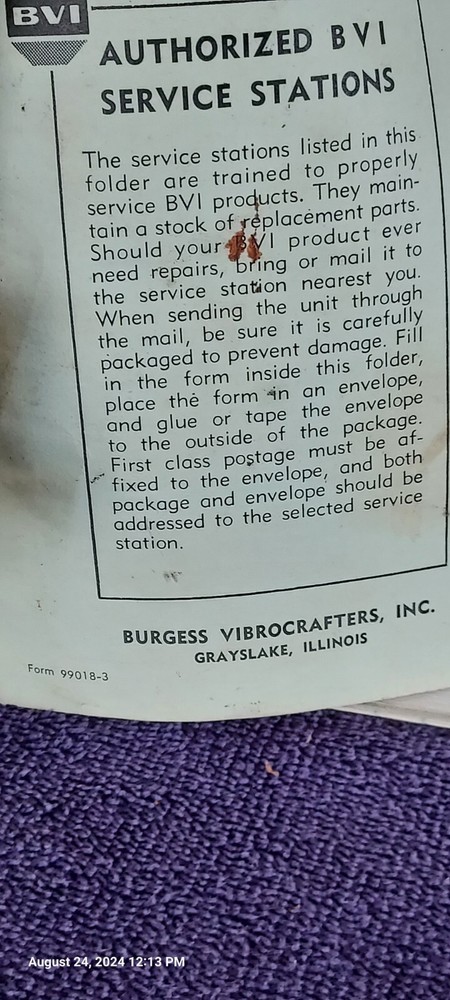 Vintage Par C Model 101 Tiny Microscope