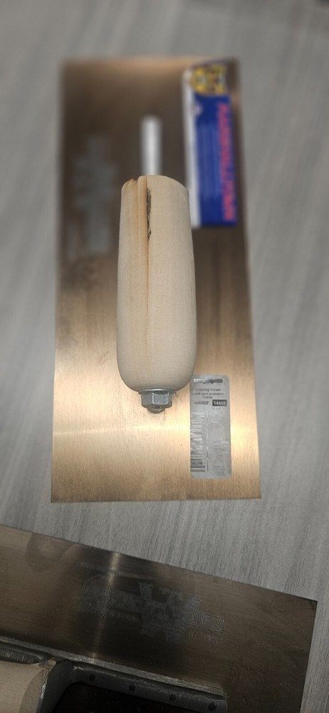 12x5  trowel wood handle