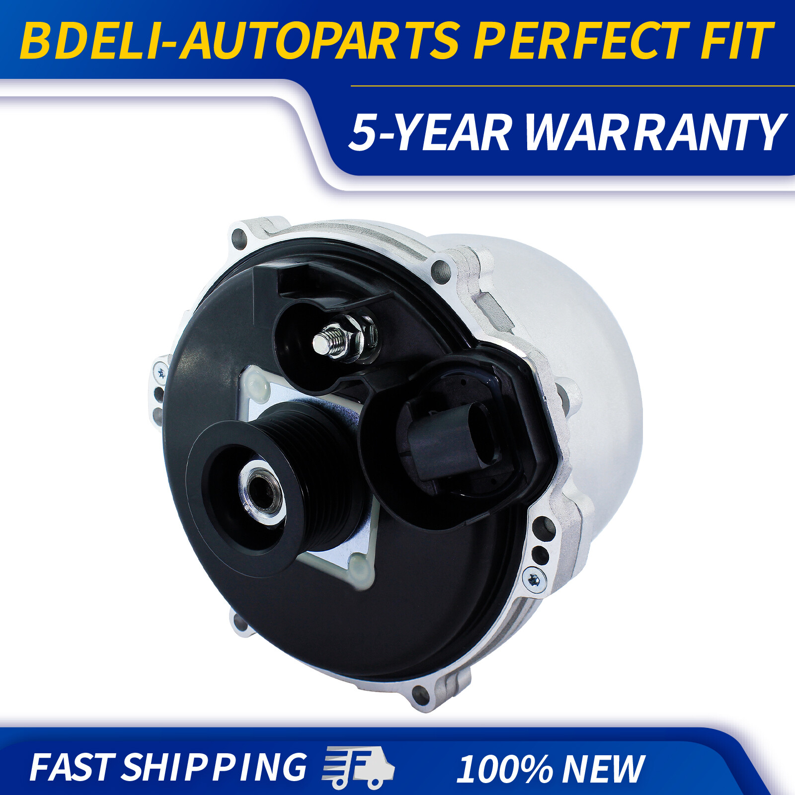 New Alternator for 1999-2009 BMW 540i 740i 750i X5 Land Rover Range Rover 13815N