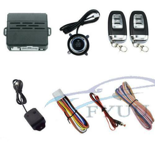 D7 One Key Remote Start Ignition Engine Starter Push Button Alarm Safety System