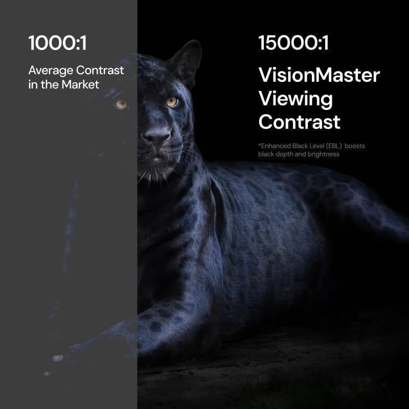 Valerion VisionMaster Pro2 Bundle+Free Ceiling Mount Triple Laser Projector 4K