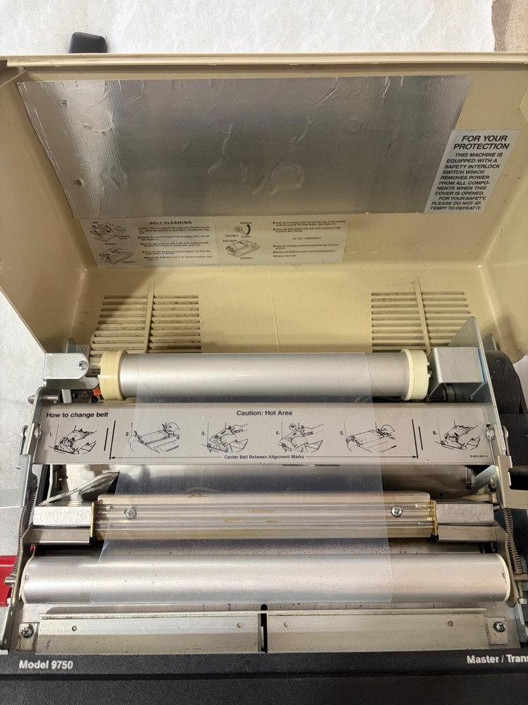 Standard model 9750 thermofax