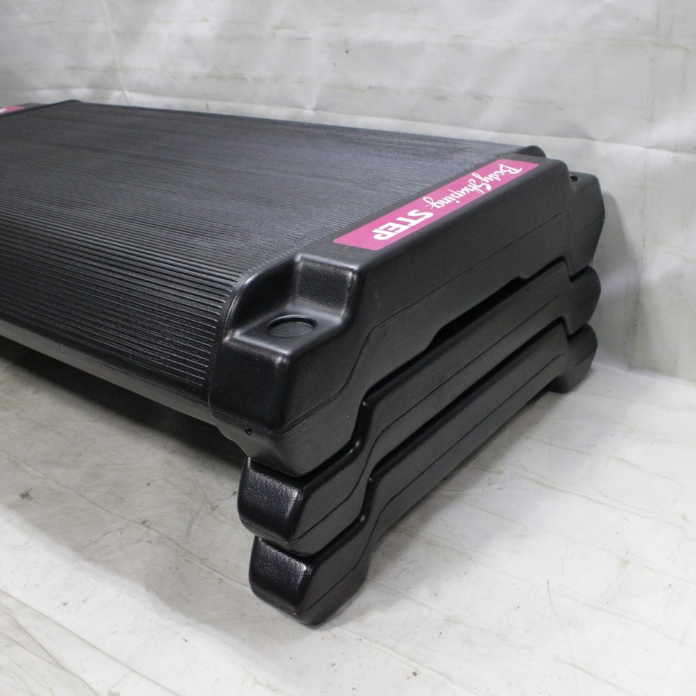Step Exercise Aerobics Exercise Stepper Body Adjustable Step USA Made No VHS