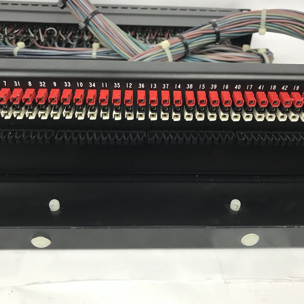 ADC Ultrapatch 48 Point TT Patchbay Panel Cables Pro Patch Bay BJF107-4MKIV