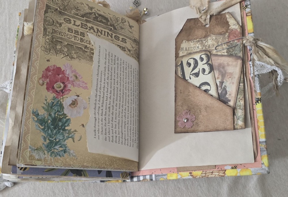 Handmade junk journal