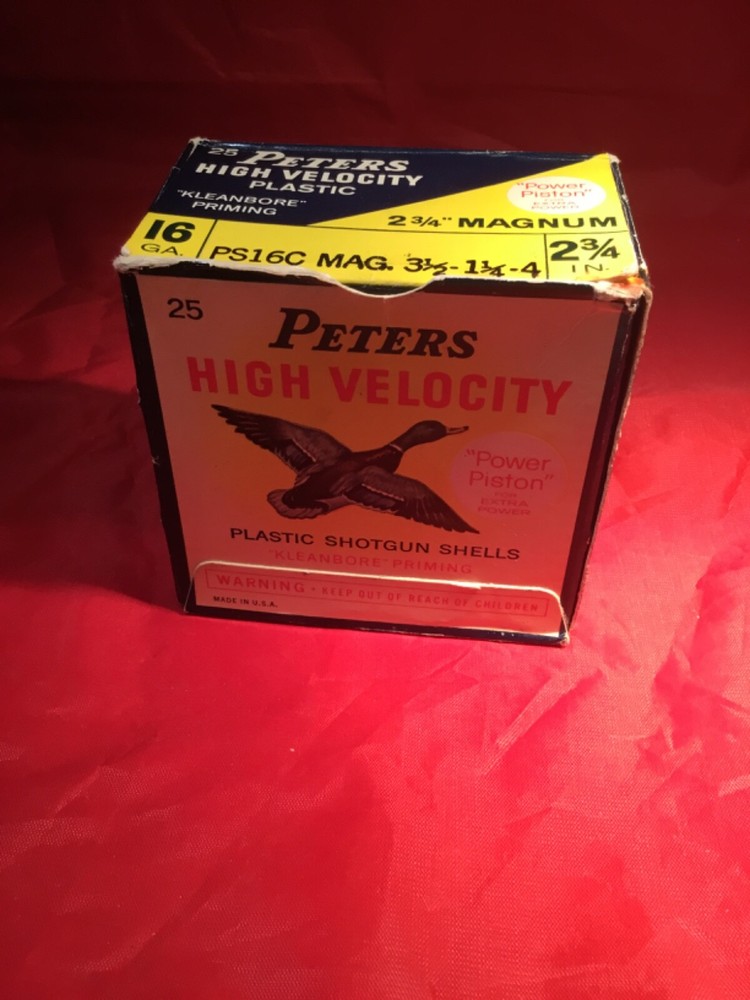 16 guage petters high velocity box