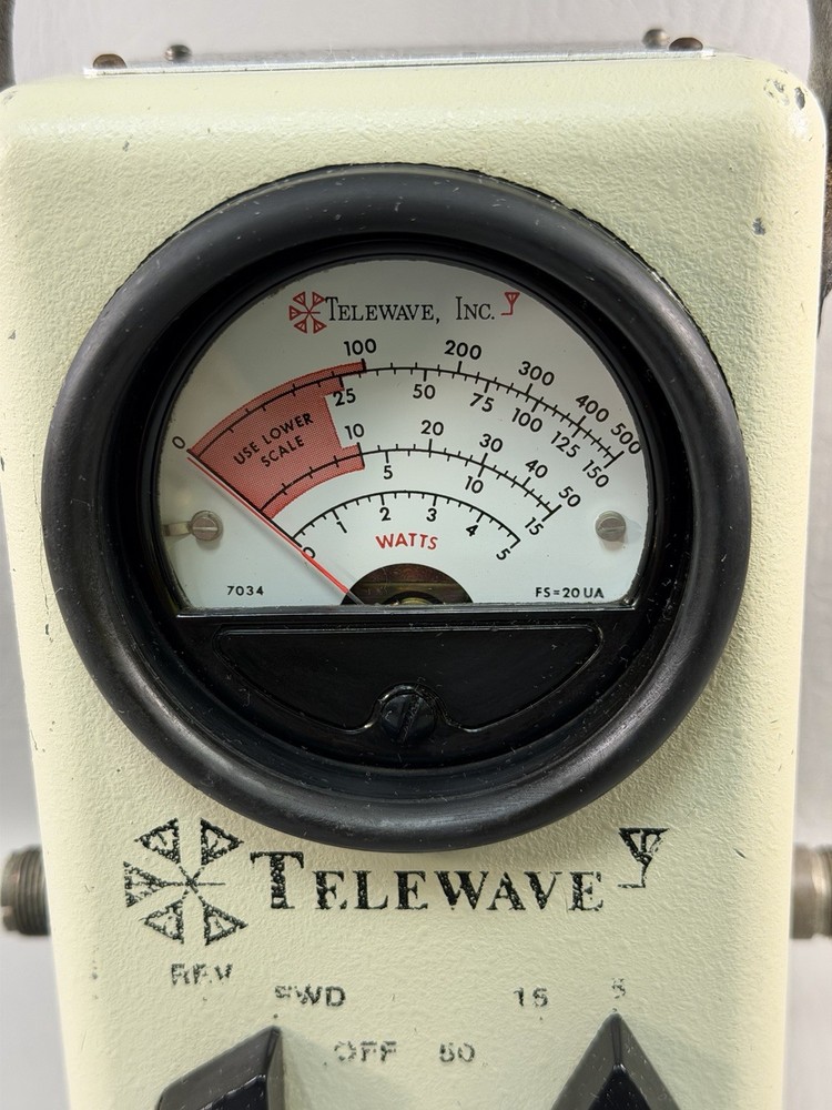 TELEWAVE 44A WATTMETER !!
