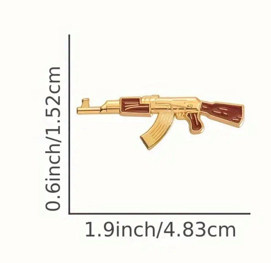 AK 47 Hat Pin