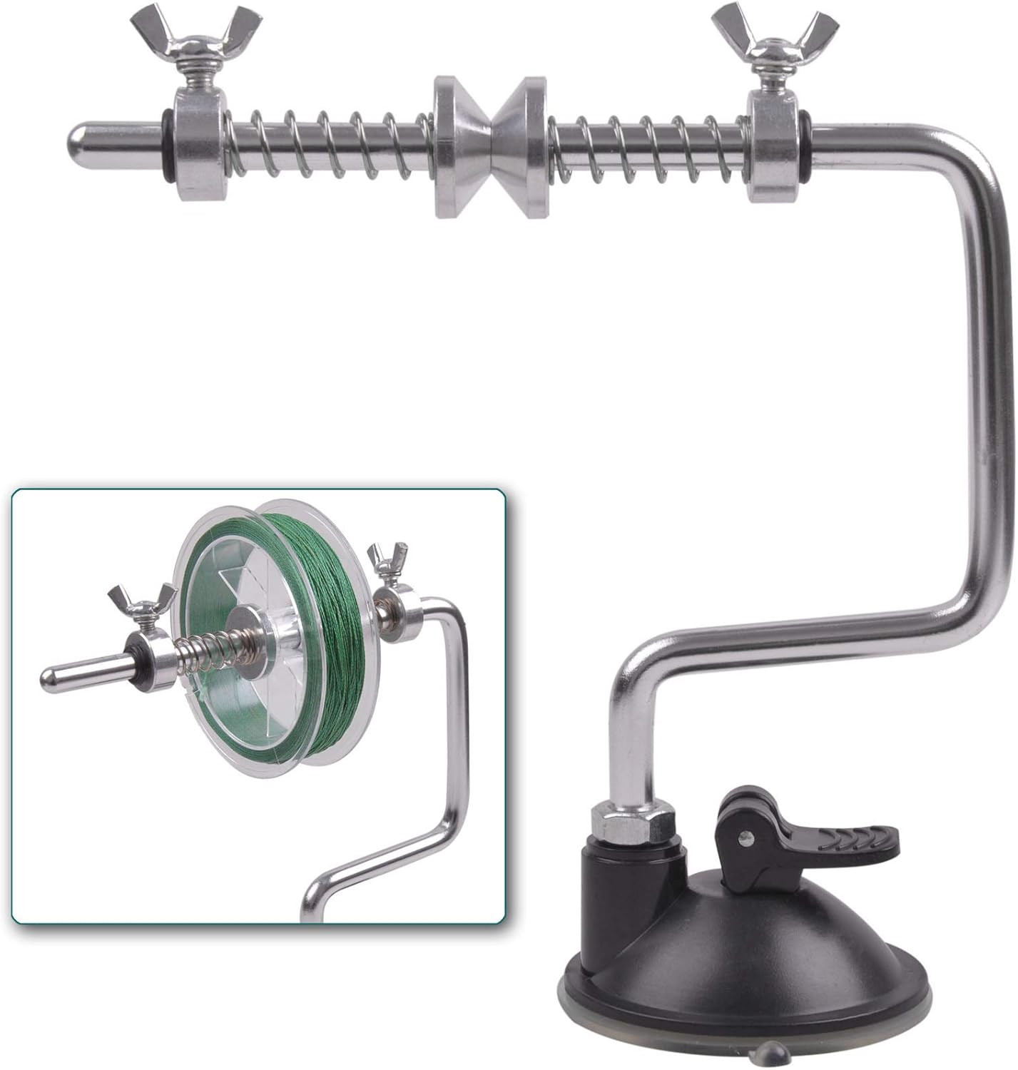 Fishing Line Spooler Winder, Adjustable Fishing Reel Spooler Spooling Station fo