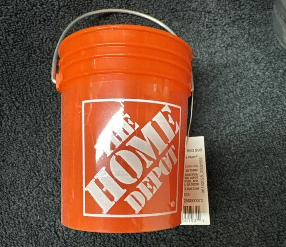 New  Home Depot Mini Bucket