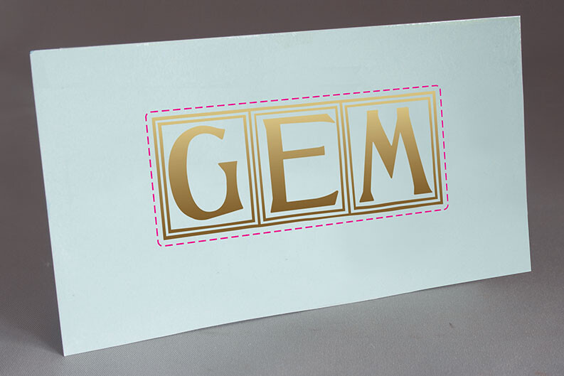 PRE CUT EDISON GEM WATER SLIDE DECAL LETTERS