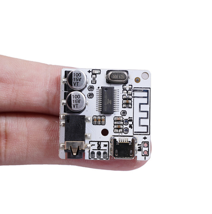 2pcs Bluetooth 5.0 3.5mm interface stereo output DIY Bluetooth audio receiver