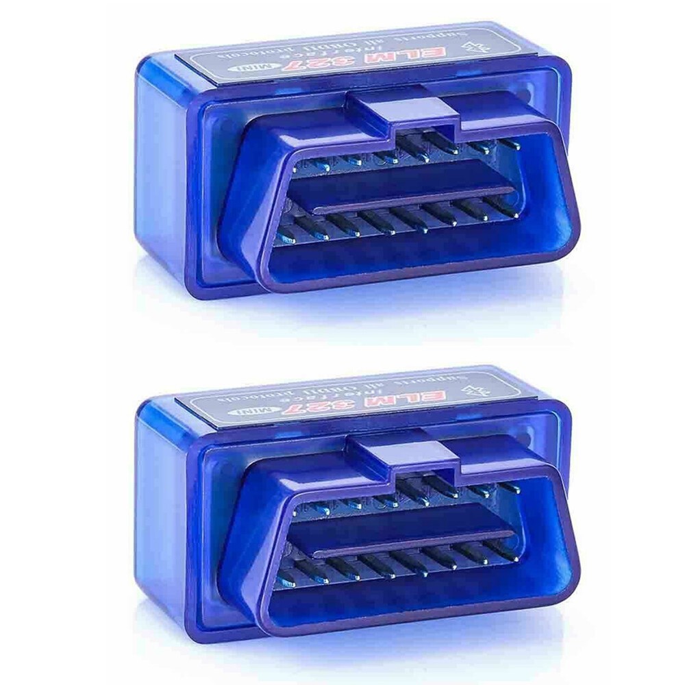 US 2 OBDII ELM 327Read Tool For iPhone OBD2 Car Bluetooth Scanner Code Reader