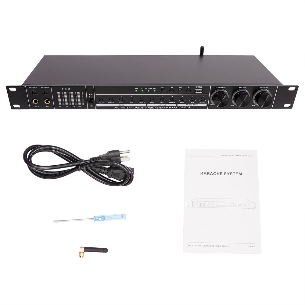 Professional Audio Processor Mixer Free Standing Audio Processor Rectangular