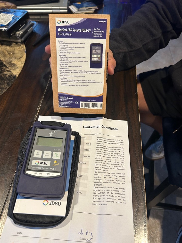 JDSU OLS-5 Optical LED Source