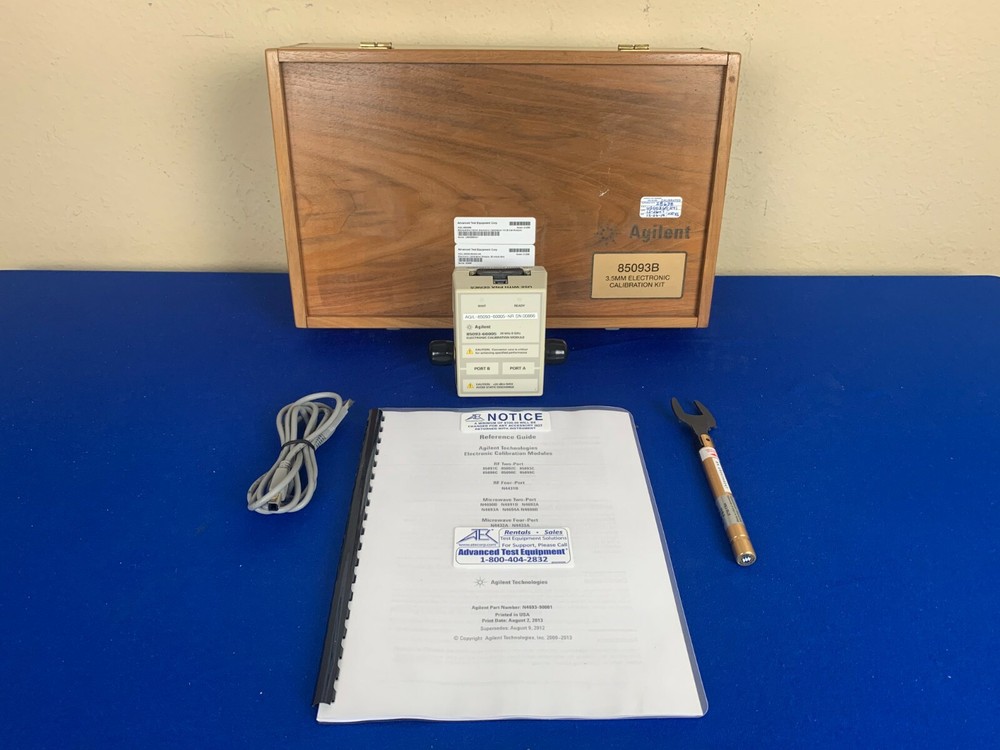 Agilent 85093B 30kHz-9GHz 3.5mm Electronic Calibration Kit (E-Cal Module)