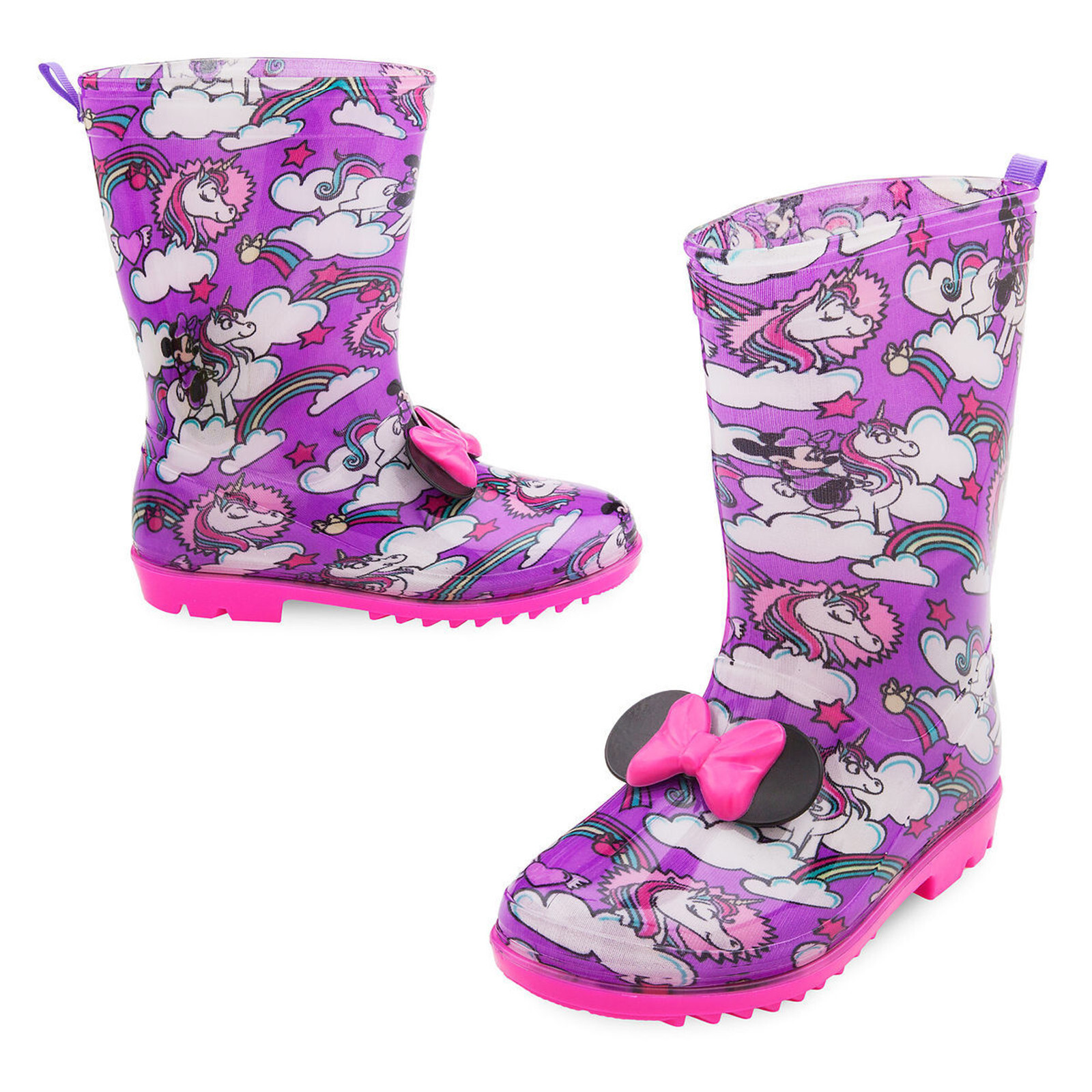 Disney Minnie Mouse Rain Boots for Kids Size 9