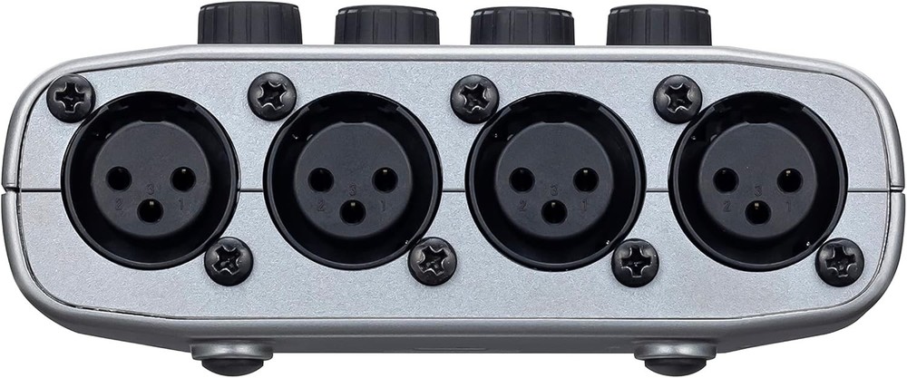 Battery Powered Podcasting Device with 4 XLR Inputs and Remote Interview Support