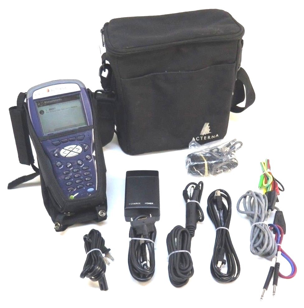 JDSU Acterna HST3000 SIM T1 Ethernet / Optical Tester w/ Soft Case